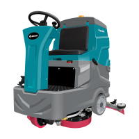 亚伯兰(abram)A860B-1铅酸款 双刷盘驾驶式洗地机 工厂商用物业保洁刷地厂区工业洗地机