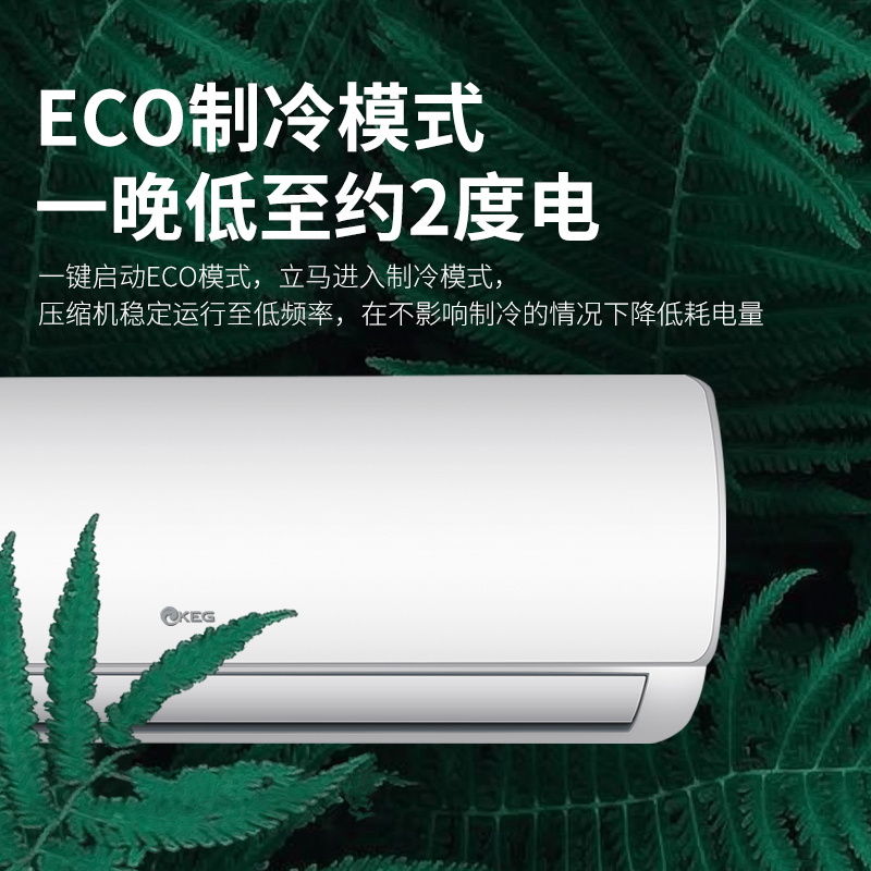 KEG/韩电 壁挂式冷暖空调 正1匹 定频 KFRd-25GW/DACL10+B5 自行安装