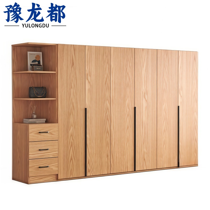豫龙都 衣柜 六门三抽 台