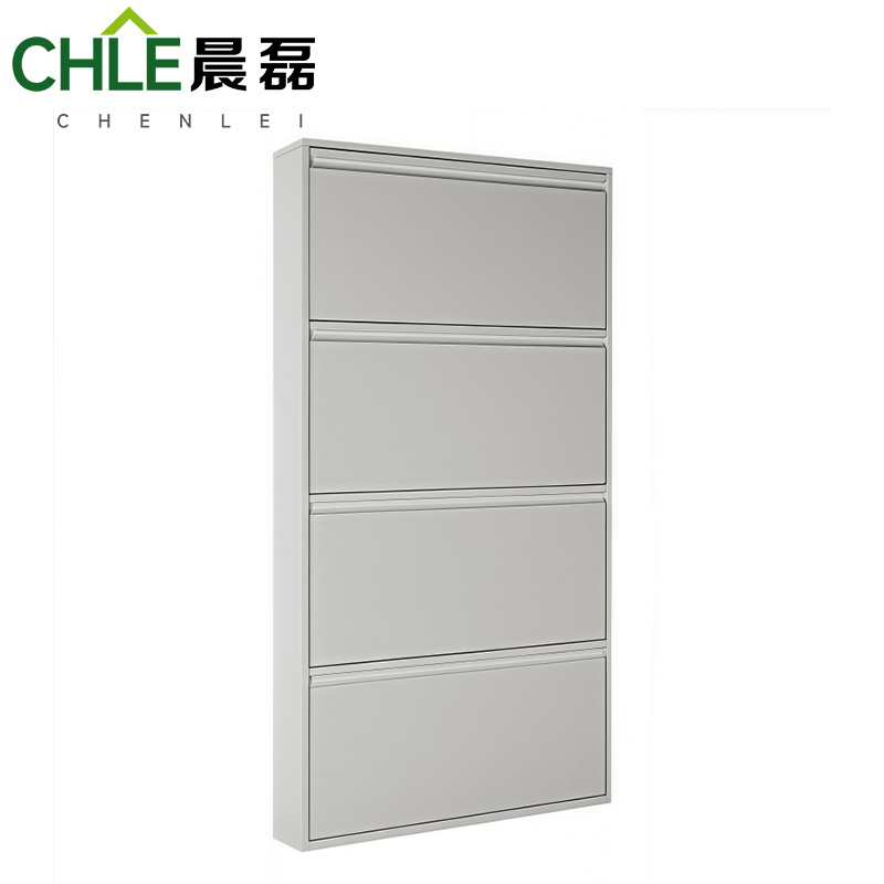 晨磊 翻斗鞋柜 四层 个高清大图