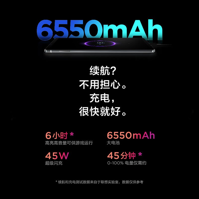 联想拯救者y700 8.8英寸游戏学习影音娱乐平板电脑 8+128G/骁龙870/2.5k高清/120Hz刷新率/广色域/低蓝光/随身便携/支持快充/游戏视野模式 学生游戏网课推荐