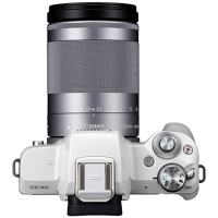 佳能(Canon) EOS M50白 (18-150mm) 数码微单 单镜头套装 约2410万像素