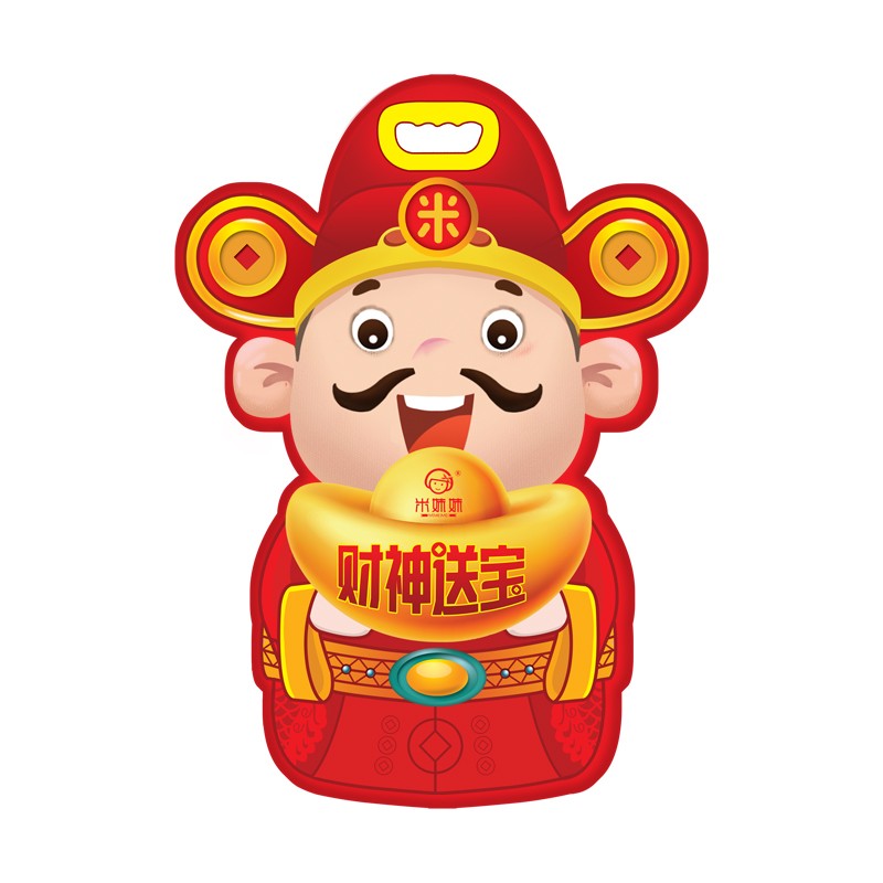 米妹妹(MIMEIMEI) 财神送宝粥米800g高清大图