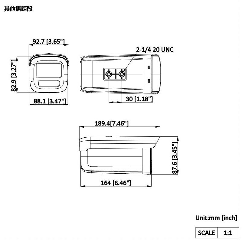 海康威视(HIKVISION) DS-2CD2T4SX-THK 4MM 监控摄像头 枪机 (单位:台) 白色