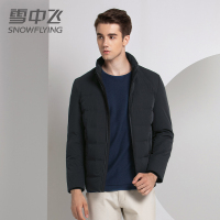 【券后299】雪中飞新款羽绒服男短款保暖抗寒男士商务休闲冬装外套