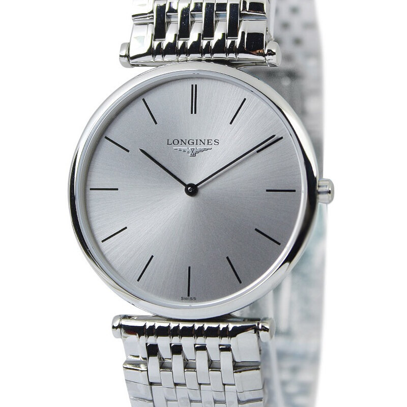 浪琴 LONGINES 嘉岚系列男士手表 瑞士品牌石英表男 L4.709.4.72.6