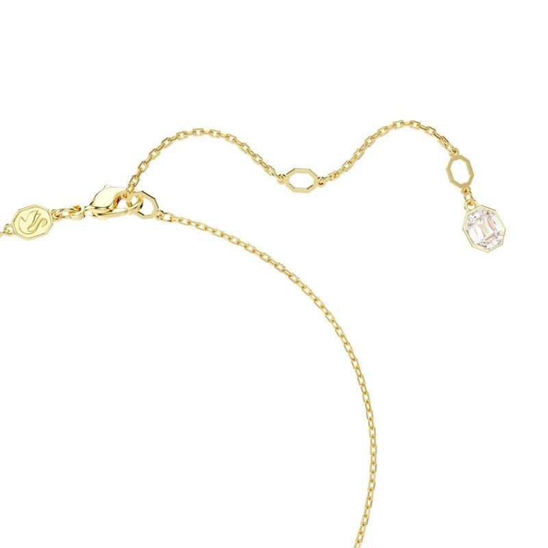 施华洛世奇(SWAROVSKI)金色调项链女饰品时尚百搭配饰黄金色珠宝