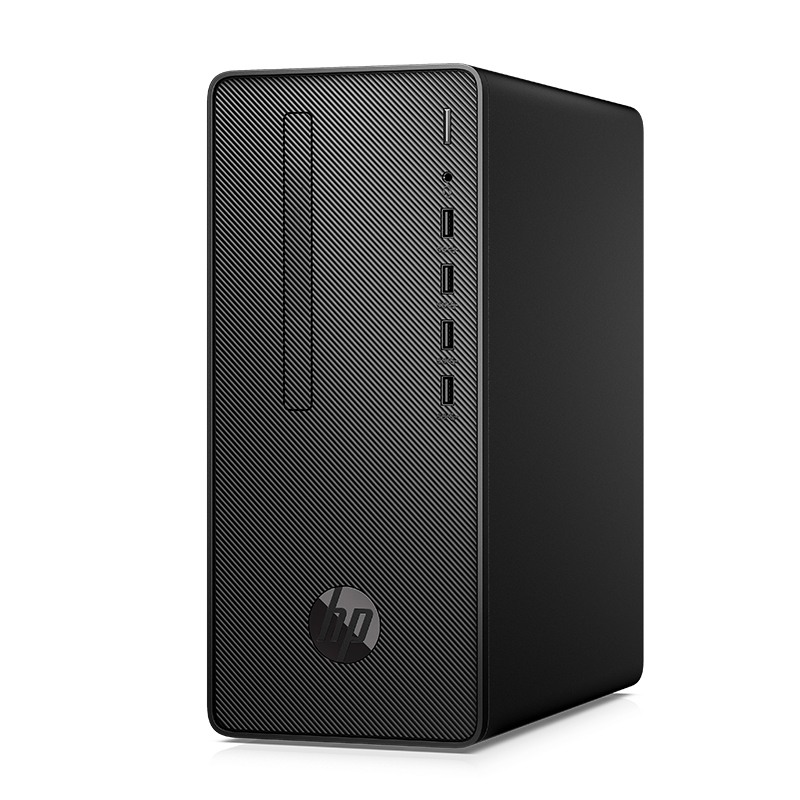 惠普(HP) Desktop Pro G2 MT i3-9100(3.6G 6M 4核) 4G(DDR4 2400) 1TB商务办公台式电脑