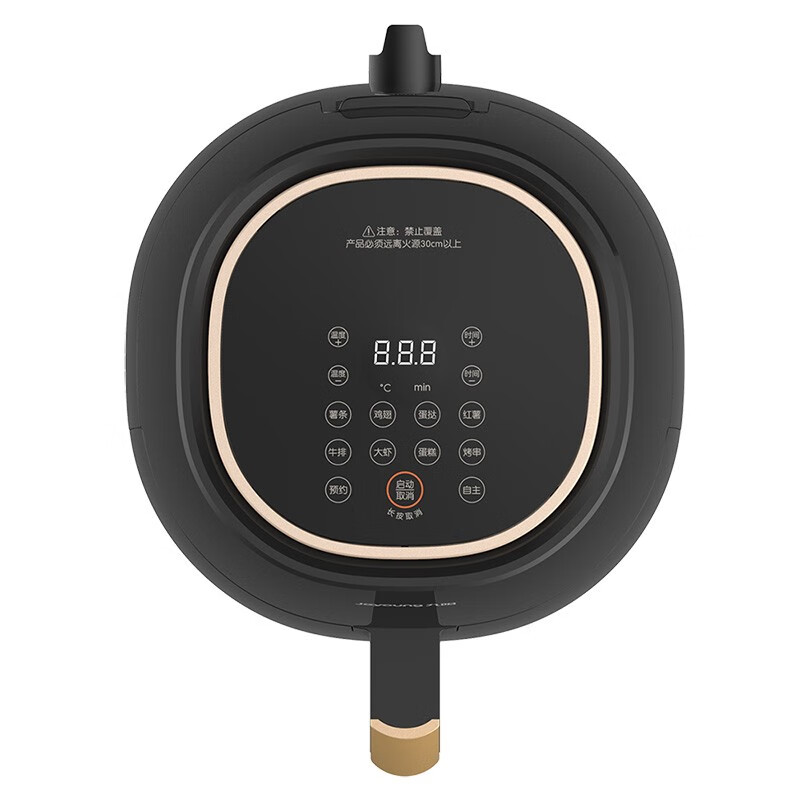 九阳 KL45-VF505 空气炸锅 4.5L智能预约家用全自动薯条机 黑色高清大图