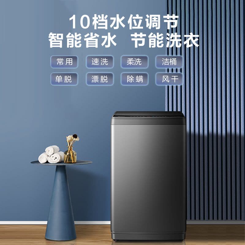 海信(Hisense) 8公斤 波轮洗衣机 全自动 家用小型 迷你 桶自洁 除螨100% 旋翼轻洗 HB80DA35图片