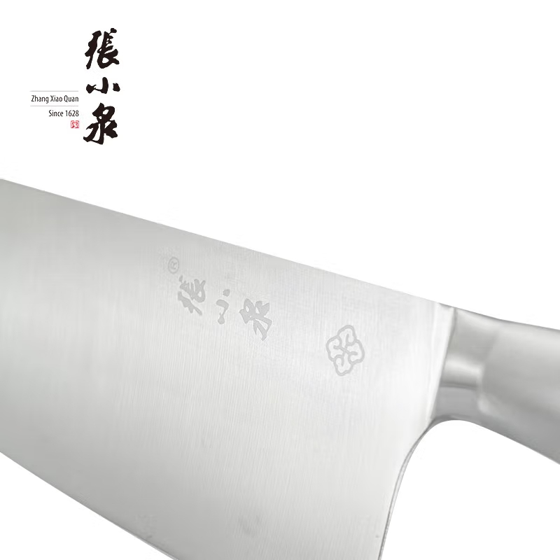 张小泉 D40500100 银睿系列刀具六件套 厨房套刀高清大图
