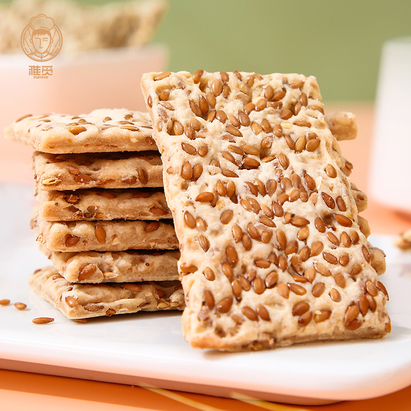 雅觅 亚麻籽 千层酥 280g/盒高清大图