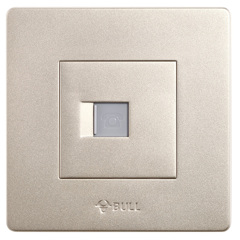 公牛bull开关插座g07系列一位电脑插座86型面板g07t102u6