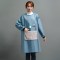 罩衣长袖外套大人女时尚家用厨房防水防油围裙工作服春秋加绒加厚
