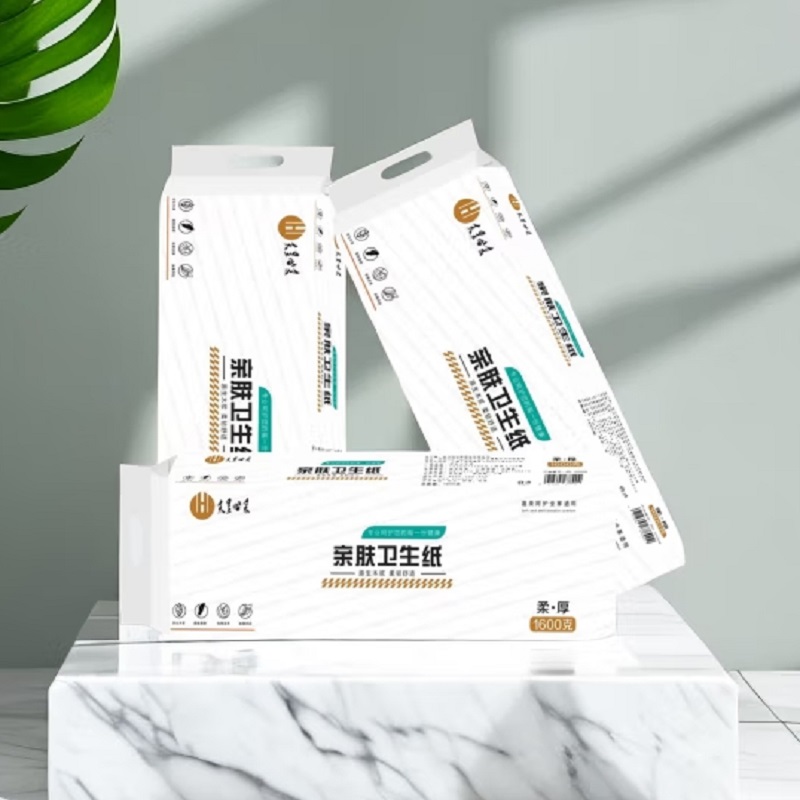 禾呈心采 亲肤水溶卫生纸卷纸10卷/提高清大图