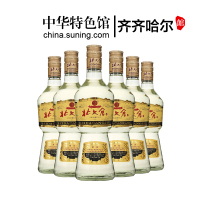 【中华老字号】北大北大仓白酒 部优经典1984酱香型50度白酒 500ml*6瓶整箱装纯粮酿造