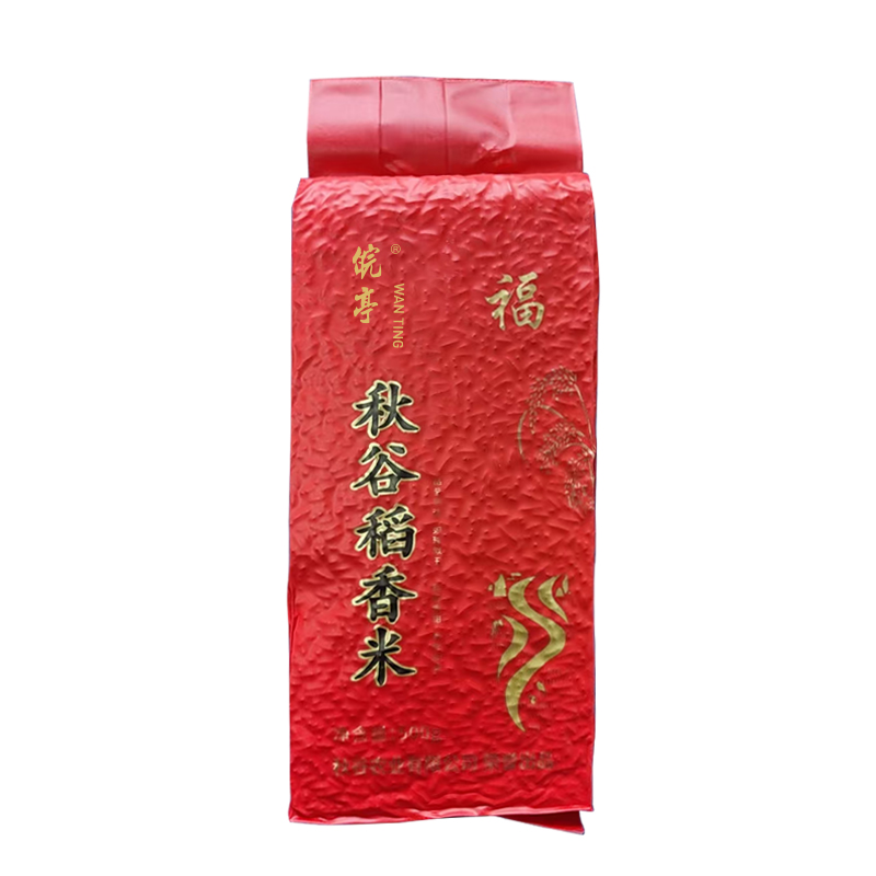 皖亭 秋谷稻香米净 0.5KG(单位:袋)真空包装红色