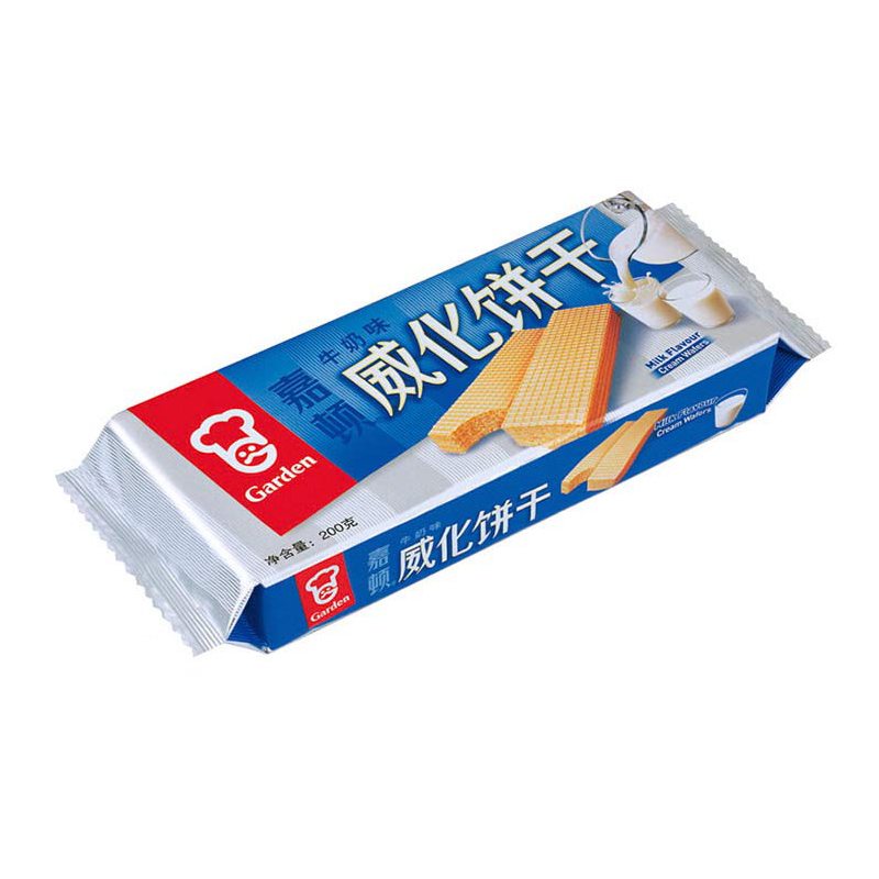 嘉顿 威化饼干(牛奶味)200g/袋