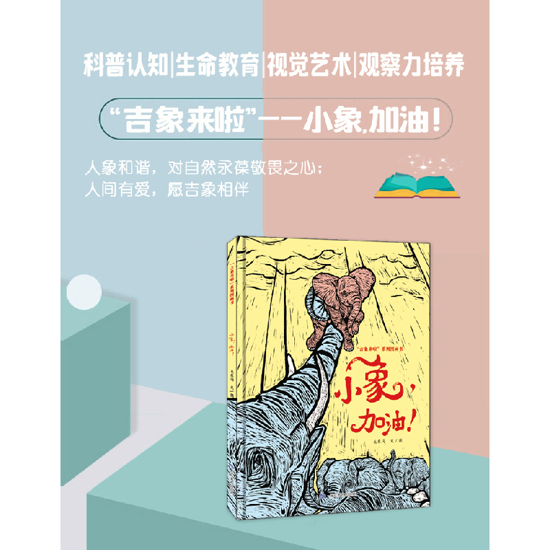 醉染图书小象,加油!9787570119073高清大图