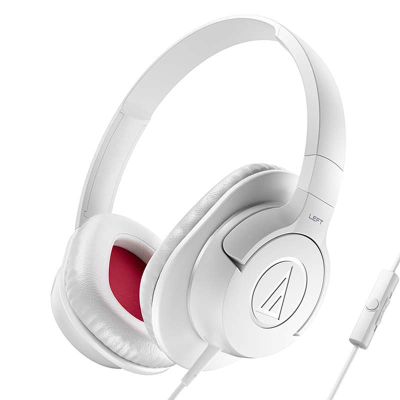 Audio Technica/铁三角 ATH-AX1iS 有线带线控麦游戏音乐头戴耳机