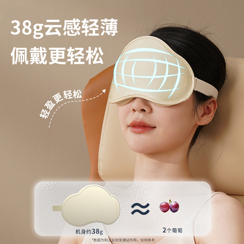 和正 旅行套装 遮光睡眠云朵眼罩护颈颈托 精美礼盒家用差旅 固定颈椎支撑颈部 HZ-TS-1!高清大图