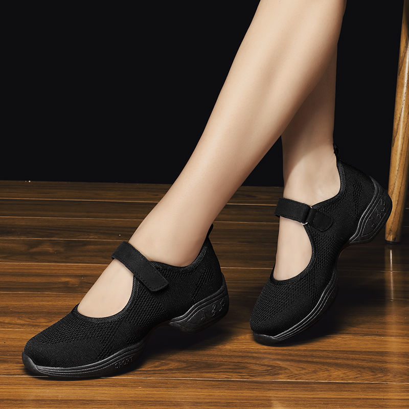 舞蹈鞋女网面爵士舞鞋女软底跳舞鞋女鞋广场舞鞋春夏季899