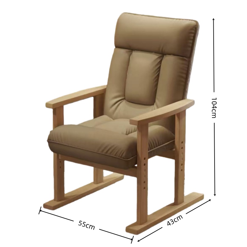 演发 实木椅55cm 把高清大图