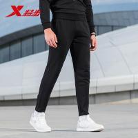 特步男运动长裤正品2018秋季新款修身都市针织休闲裤882329639278