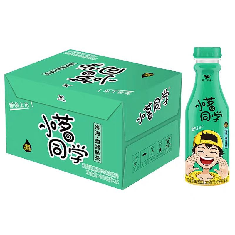 统一小茗同学冷泡溜溜哒茶480ml