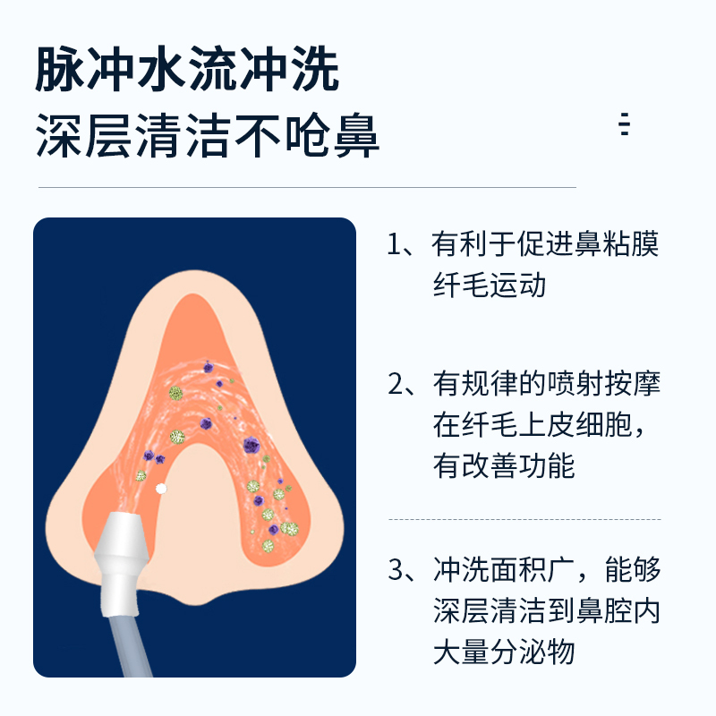 欧格斯YY-C05电动洗鼻器2个+60包盐