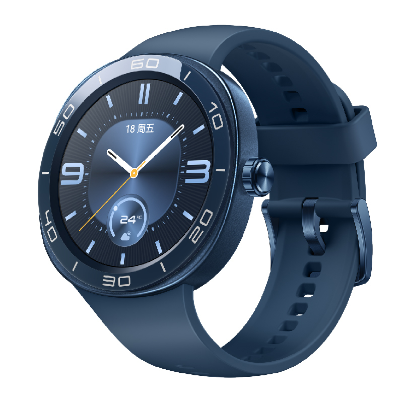 华为/HUAWEI WATCH GT Cyber 魅海蓝 时尚雅致款 42mm 智能手表 运动手表 血氧心率睡眠压力监测 专业健康 闪变换壳 智能机芯 微信手表版