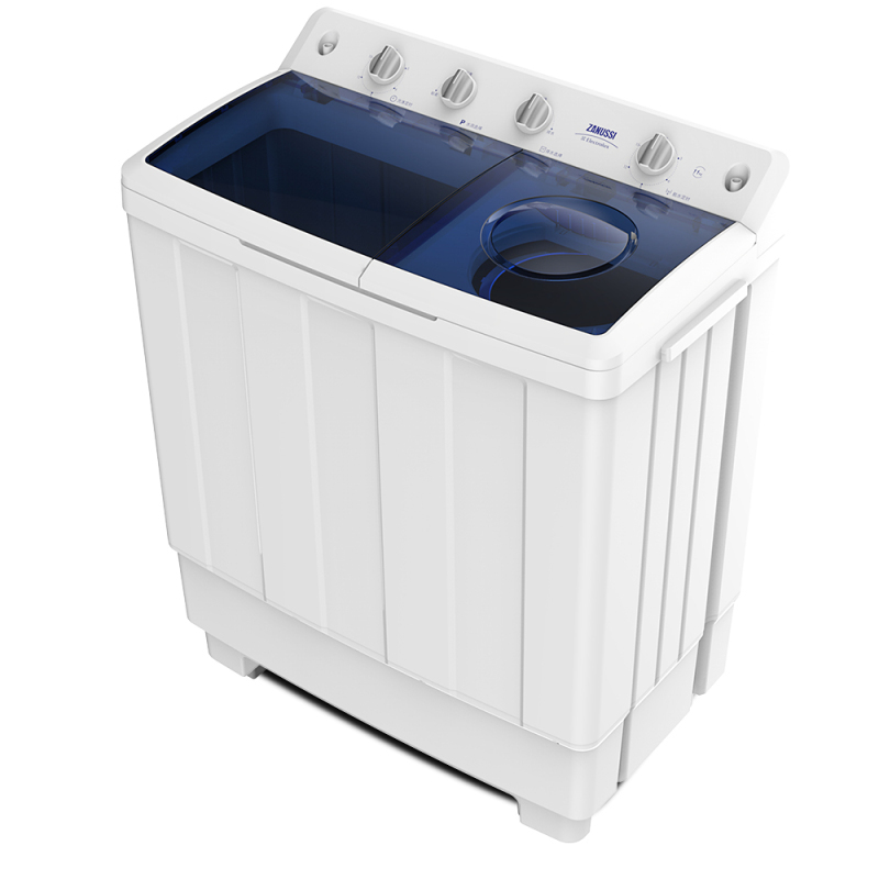 扎努西·伊莱克斯/ZANUSSI ZWTT1101HW 洗脱同步 喷淋脱洗 11公斤超大容量 双桶缸半自动洗衣机