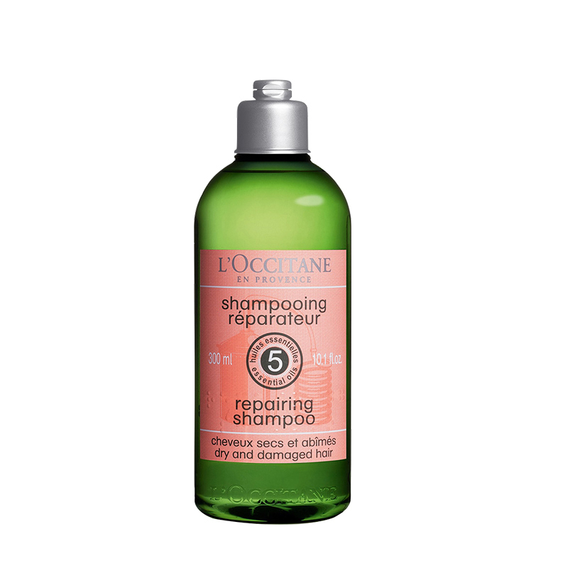 欧舒丹(L’OCCITANE)5合1草本精华修护洗发露 300ml 洗发水 滋润 修护