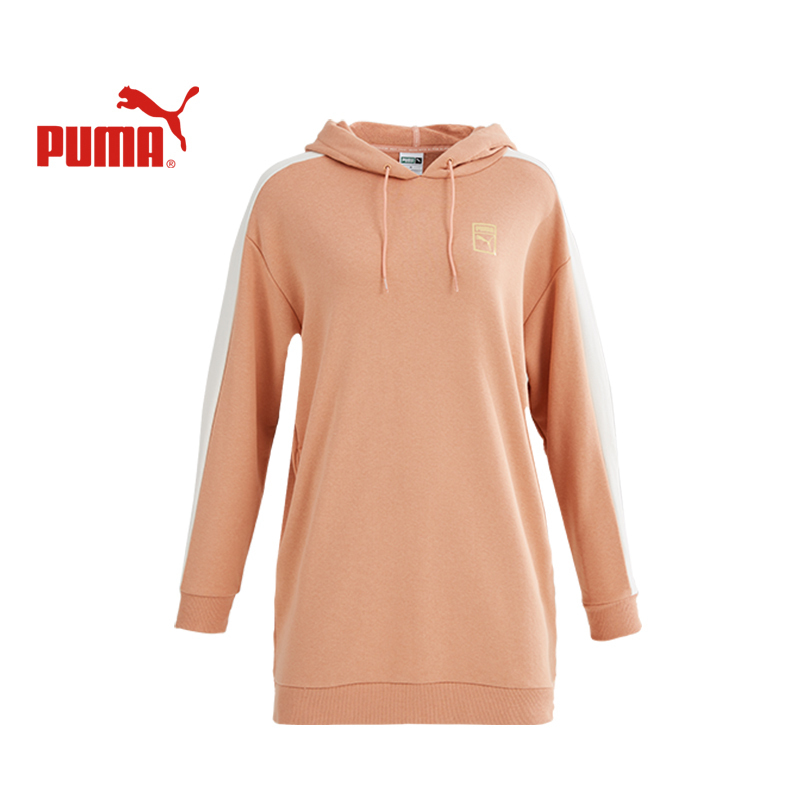 彪马Puma连帽卫衣裙女运动连衣裙常规款57861644