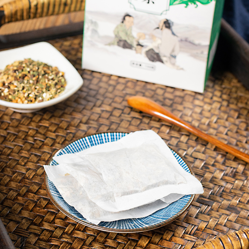 燕徽源非三高茶血压血糖血脂养生茶山楂玉米须茶组合花茶桑叶降酸茶袋泡茶5g*30袋