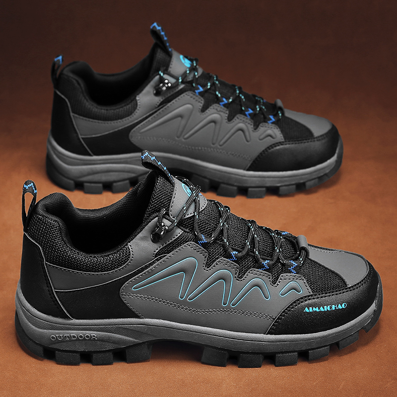 线下专柜同款卡帝乐鳄鱼cartelo新款户外男鞋运动鞋男休闲鞋登山鞋