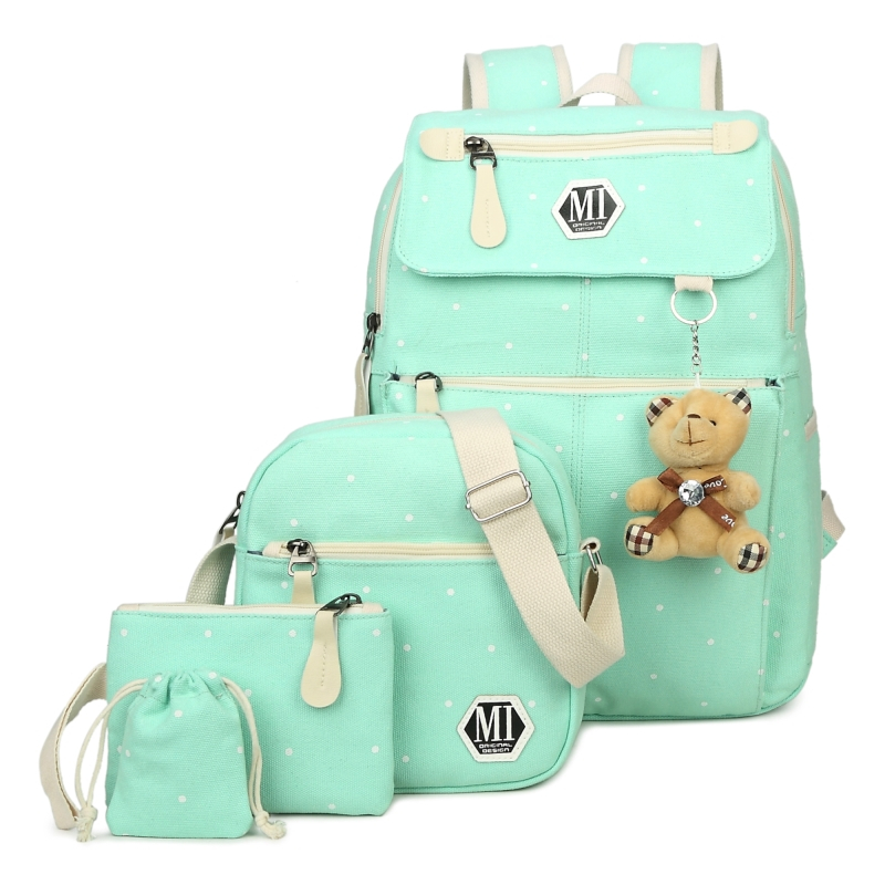 中学生书包女学生韩版校园森系原宿初中女生高中帆布旅行背包