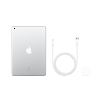 Apple iPad 8th 第八代10.2英寸 2020新款苹果平板电脑 128G WIFI版 银色 A12芯片/触控ID/IOS14系统 海外版