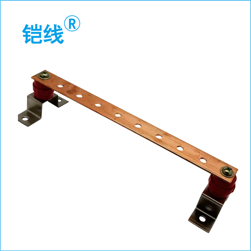 铠线 电料辅件 电力金具 铜接地排 50*5*300mm/套高清大图