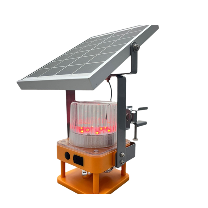 OHUI OHJW3145 3W LED 太阳能声光警示灯 IP66 DC3.7V 1800K 盏 黄色高清大图