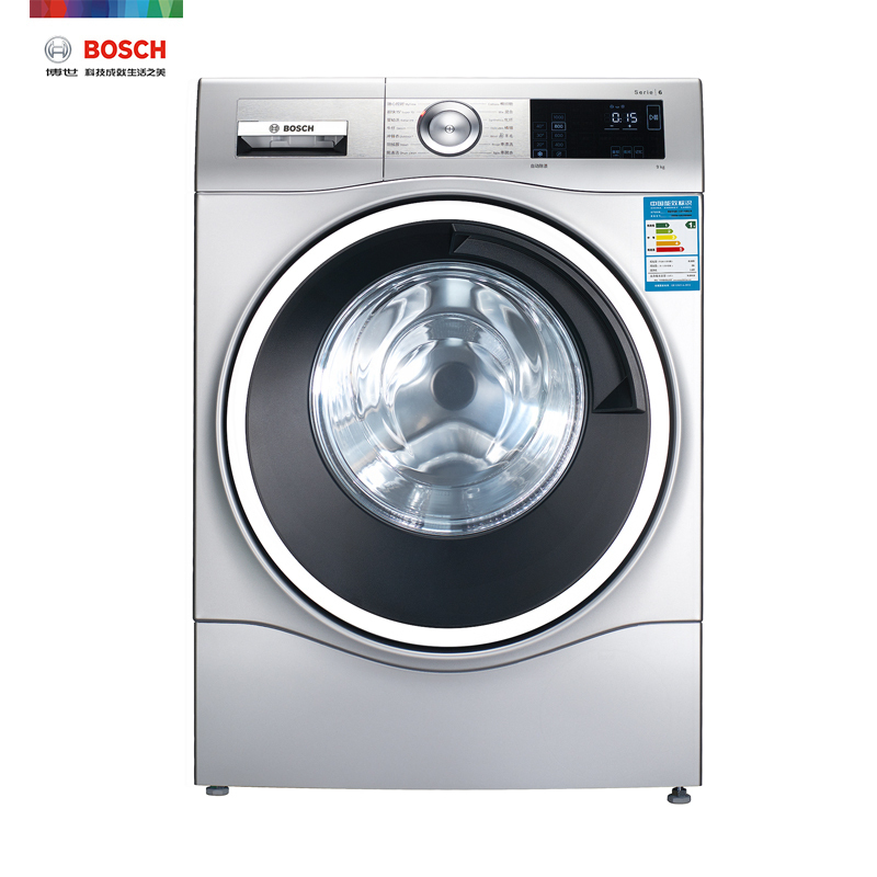 BOSCH/博世 6系活氧除菌变频滚筒洗衣机9kg 1400转/分钟 WAU285680W 婴幼洗 儿童洗衣机