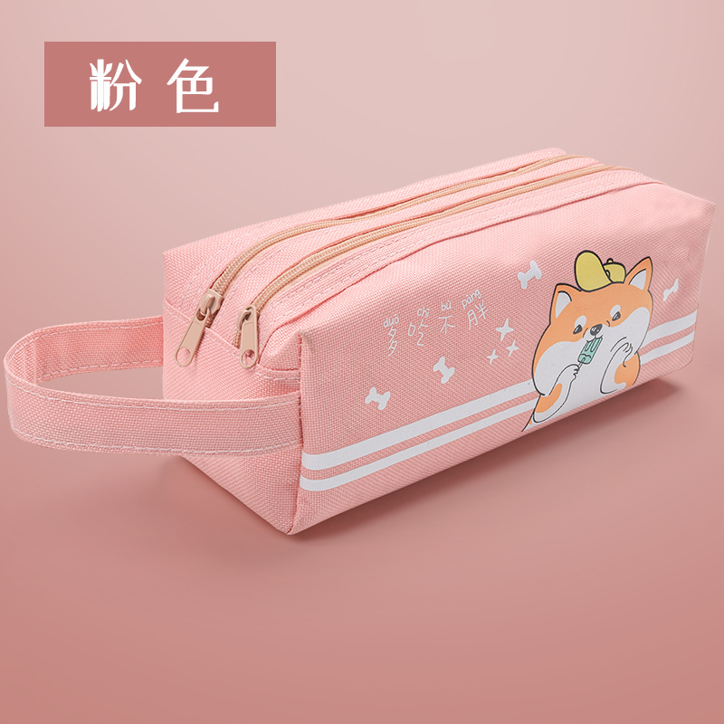 喻娄高颜值笔袋笔盒文具盒文具袋女少女心小学生可爱创意网红is风日韩系高中生初中生卡通韩版简约大容量收纳袋文具盒图片 高清实拍大图 苏宁易购