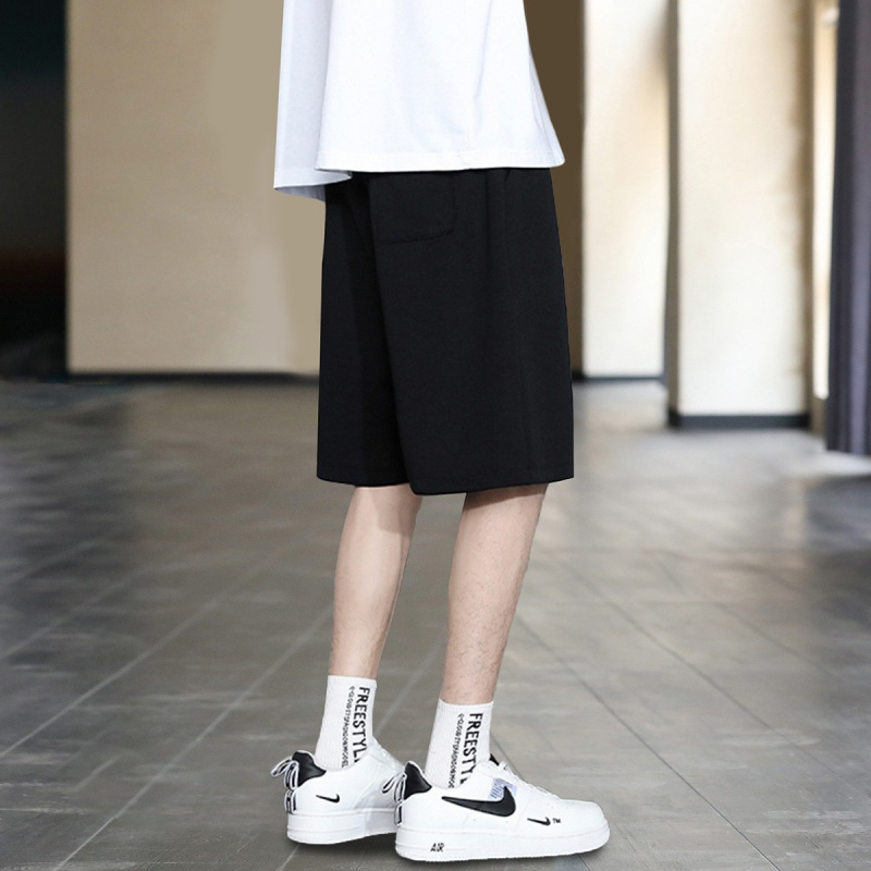 唐狮 短裤男男士休闲裤男裤夏季薄款百搭直筒宽松五分裤子男休闲裤