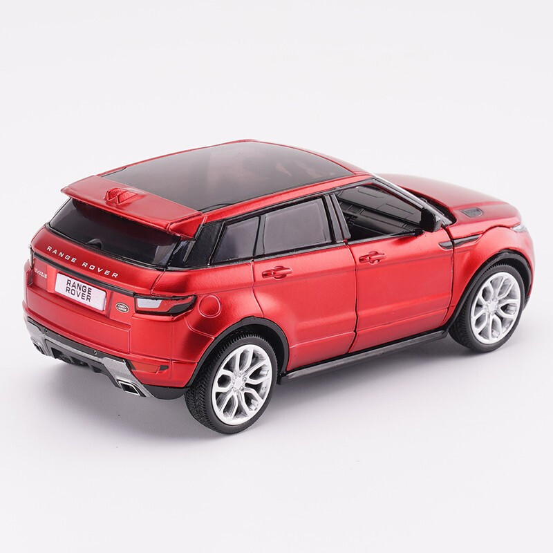 路虎揽胜星脉合金车模玩具汽车仿真车模型男孩儿童宝宝小汽车声光回力