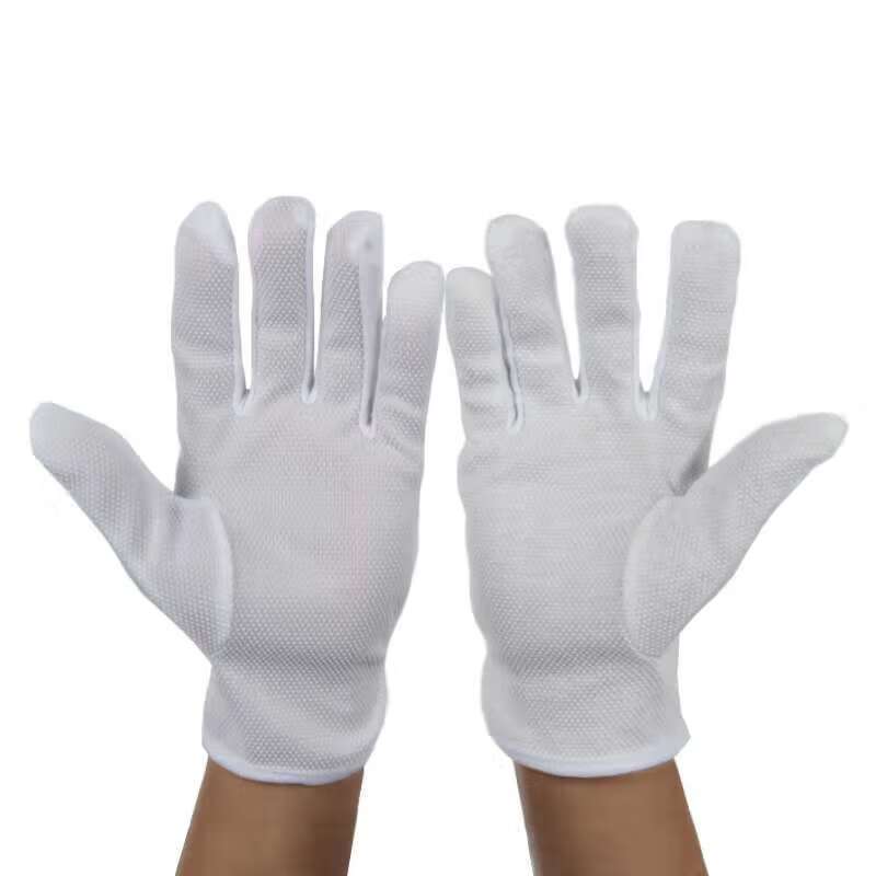 君御 棉毛点塑礼仪手套 均码10副