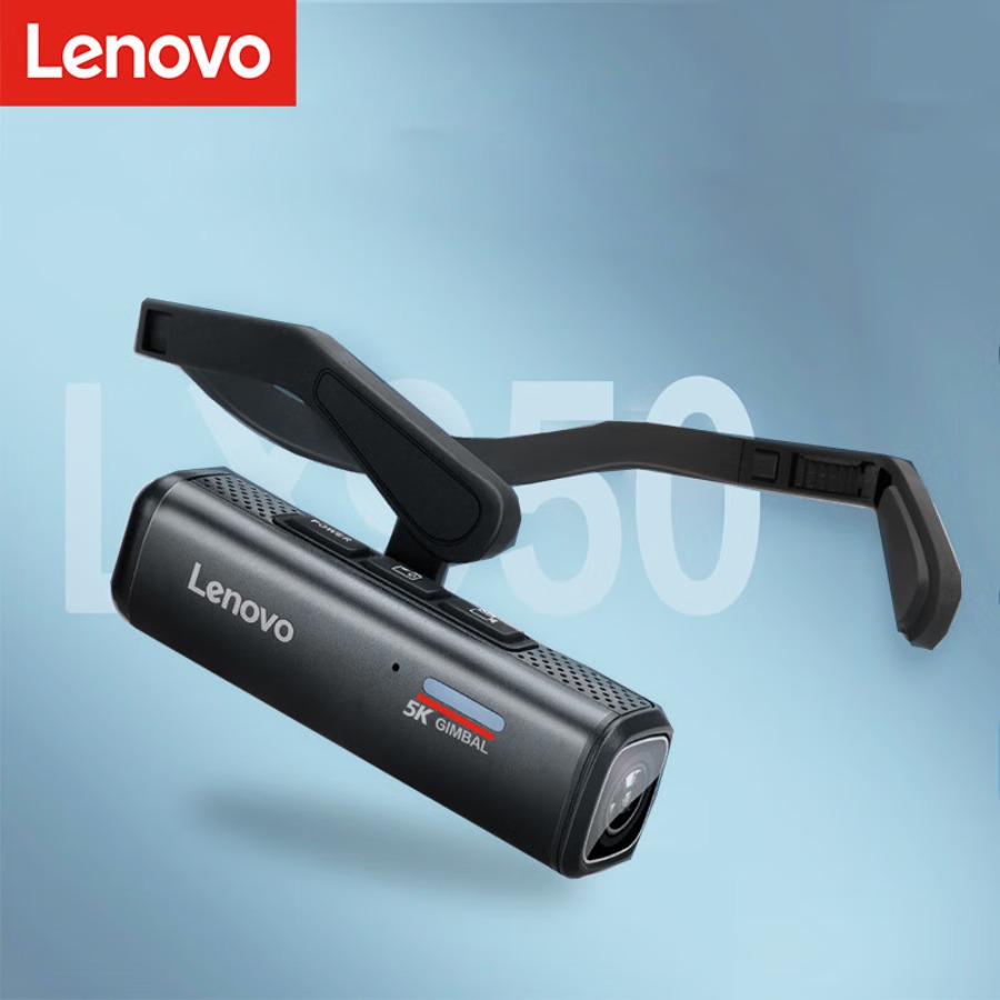 联想(lenovo) Lx950头戴摄像机4K云台防抖运动相机便携式摄像头抖音视频钓鱼录相录播 LX950 LX950