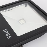 LED投光灯RGB七彩变色遥控户外七彩舞台照树泛光灯 户外防水10-200W 足瓦