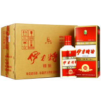 【预售】52度伊力特曲精制500ml*6瓶整箱装浓香型高度白酒 配手提袋 新疆伊犁特产