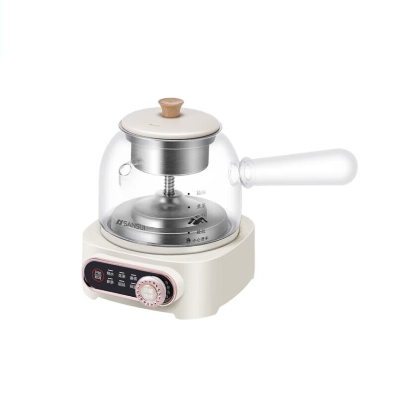 SANSUI 养生壶 容量烧水壶 煮茶器智能煮茶壶 办公室电水壶花茶壶S-ZC4101高清大图