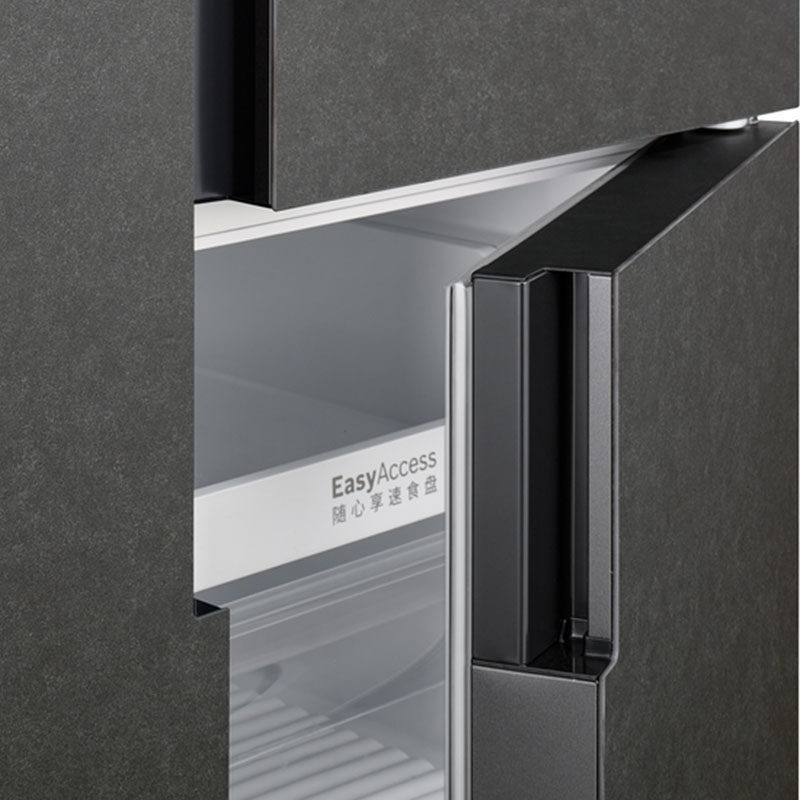 博世 KAN95AY90C 浅薄对开门岩瓷面板三门家用冰箱铂金净风高清大图